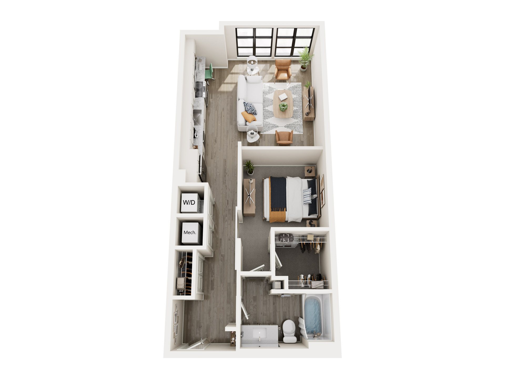 Floor plan layout diagram for A2